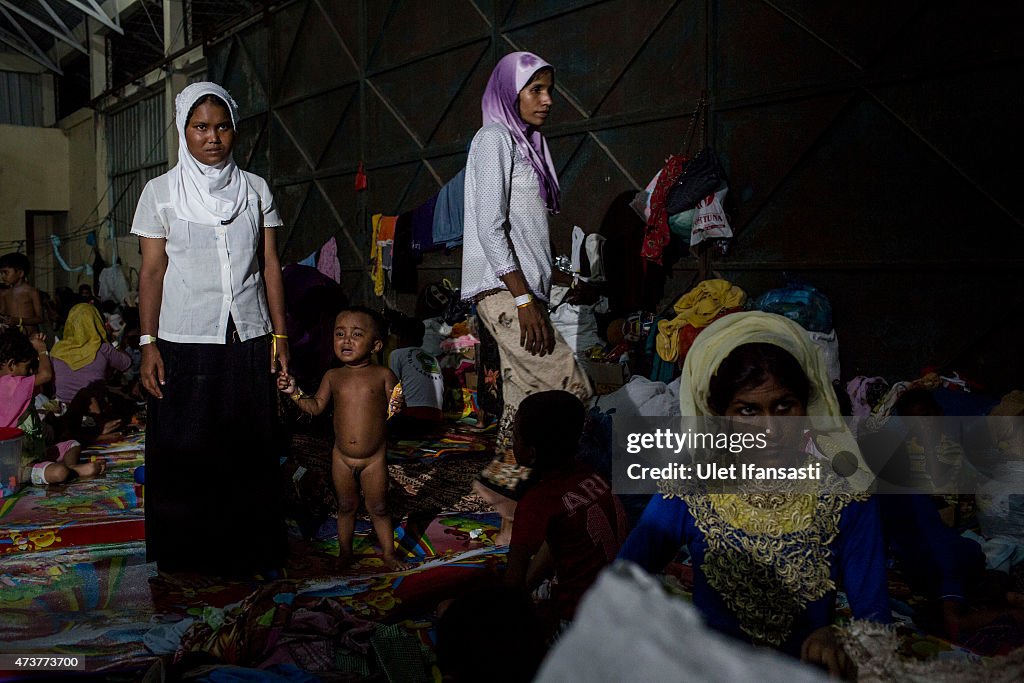 Rohingya Migrants Fleeing Myanmar Continue To Land On Indonesia's Shores