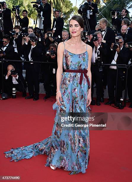 Charlotte Casiraghi attends the "Rocco And His Brothers" Premiere during the 68th annual Cannes Film Festival on May 17, 2015 in Cannes, France.