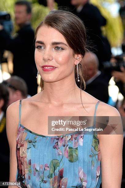 Charlotte Casiraghi attends the "Rocco and His Brothers Restoration" Premiere during the 68th annual Cannes Film Festival on May 17, 2015 in Cannes,...