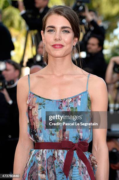 Charlotte Casiraghi attends the "Rocco and His Brothers Restoration" Premiere during the 68th annual Cannes Film Festival on May 17, 2015 in Cannes,...