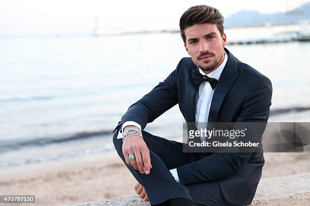 Mariano Di Vaio poses for portraits during the 68th annual Cannes Film Festival on May 17, 2015 in Cannes, France.