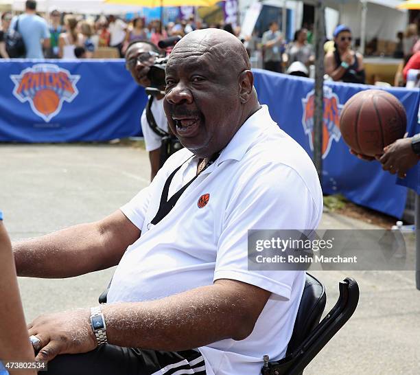 Former NBA Player Cal Ramsey attends A Sunday Afternoon In Harlem Presented By Aetna during the Harlem EatUp! Festival on May 17, 2015 in New York...