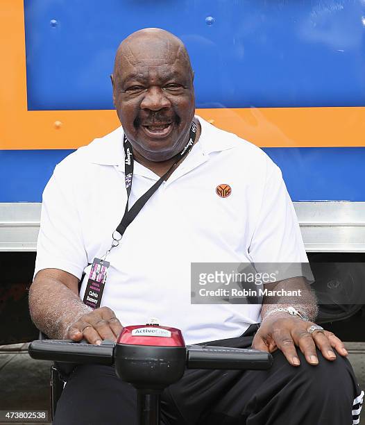 Former NBA Player Cal Ramsey attends A Sunday Afternoon In Harlem Presented By Aetna during the Harlem EatUp! Festival on May 17, 2015 in New York...