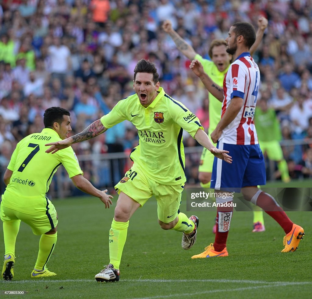 Club Atletico de Madrid v FC Barcelona - La Liga