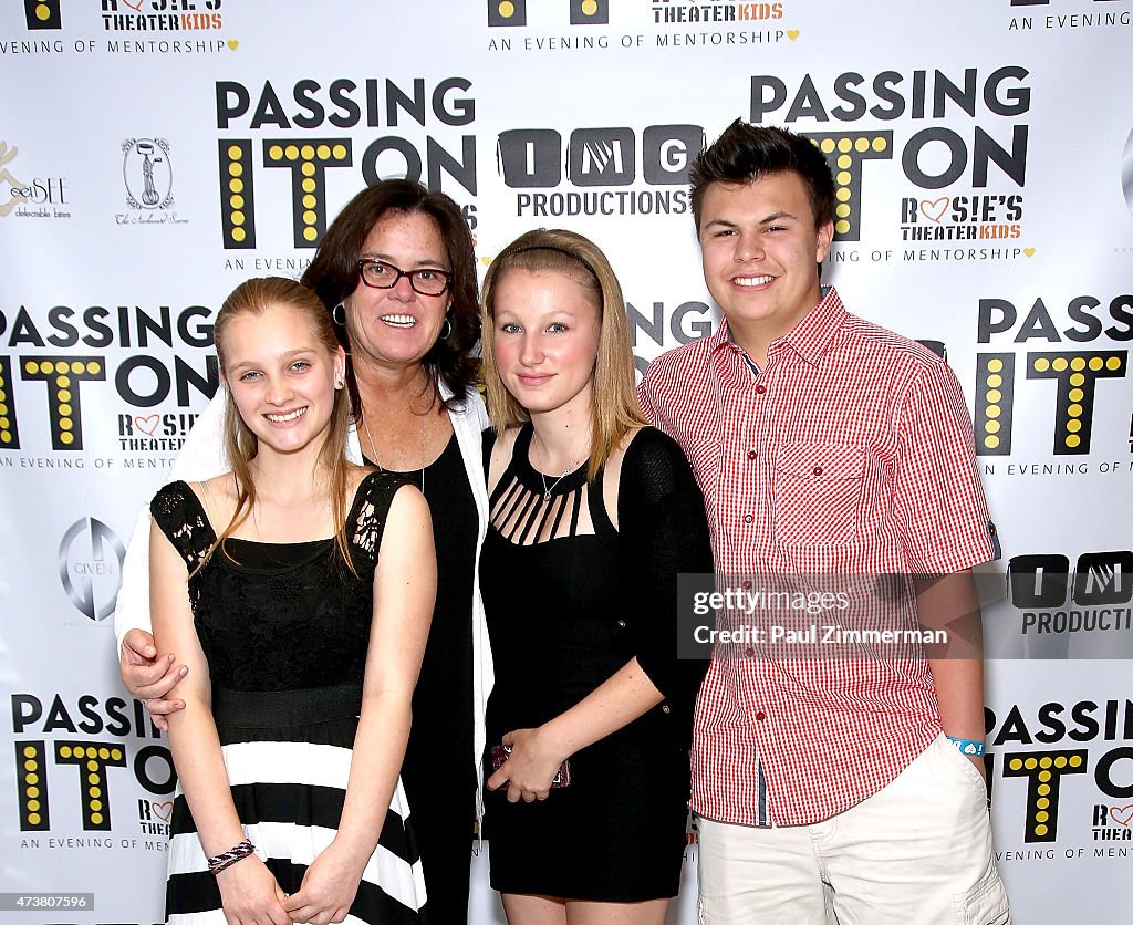 Vivienne Rose O'Donnell, Rosie O'Donnell, Chelsea Belle O'Donnell and