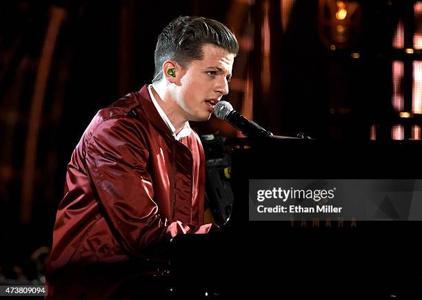 Recording artist Charlie Puth performs onstage during the 2015 Billboard Music Awards at MGM Grand Garden Arena on May 17, 2015 in Las Vegas, Nevada.