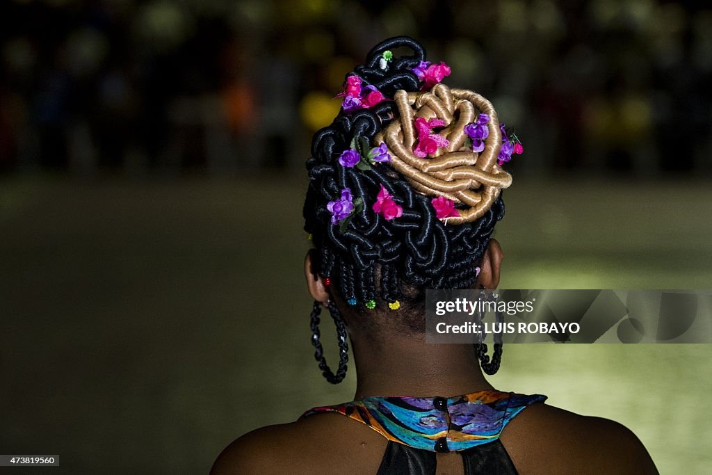 COLOMBIA-AFRO-HAIRDRESSERS-CONTEST