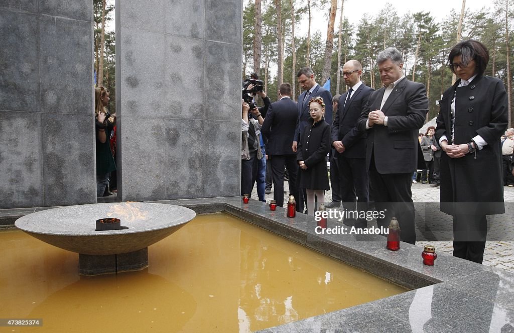 Commemoration for the victims of Soviet regime's political repression in Kiev