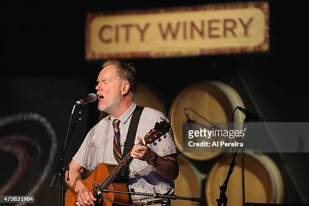 Loudon Wainwright III performs at the Everest Awakening: A Prayer for Nepal and Beyond Benefit show at City Winery on May 17, 2015 in New York City.