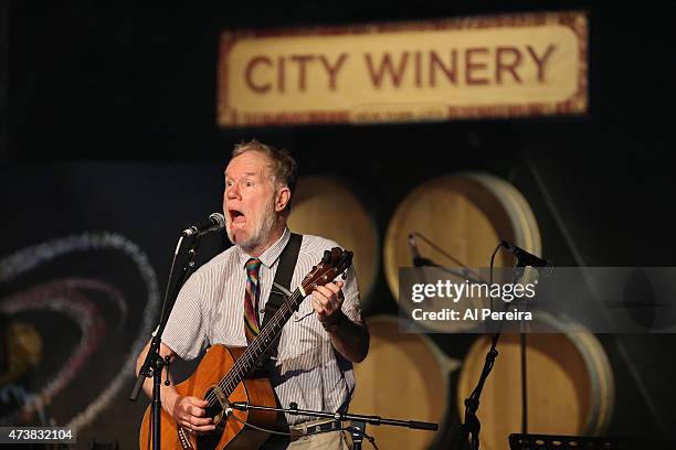 Loudon Wainwright III performs at the Everest Awakening: A Prayer for Nepal and Beyond Benefit show at City Winery on May 17, 2015 in New York City.