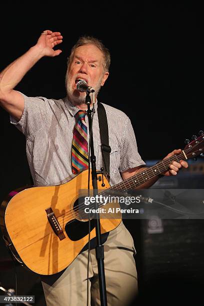 Loudon Wainwright III performs at the Everest Awakening: A Prayer for Nepal and Beyond Benefit show at City Winery on May 17, 2015 in New York City.