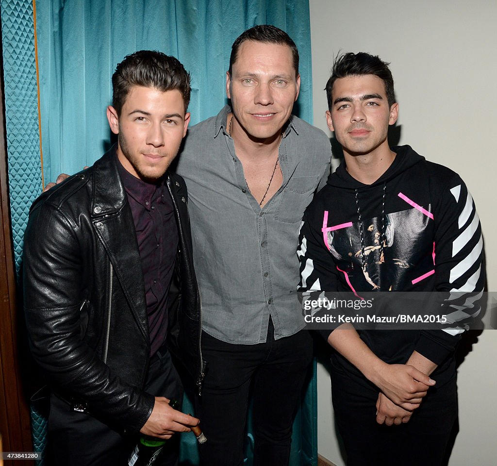 Nick Jonas "Live In Concert" Tour Announcement And Billboard Music Awards After Party At The Mansion At MGM Grand