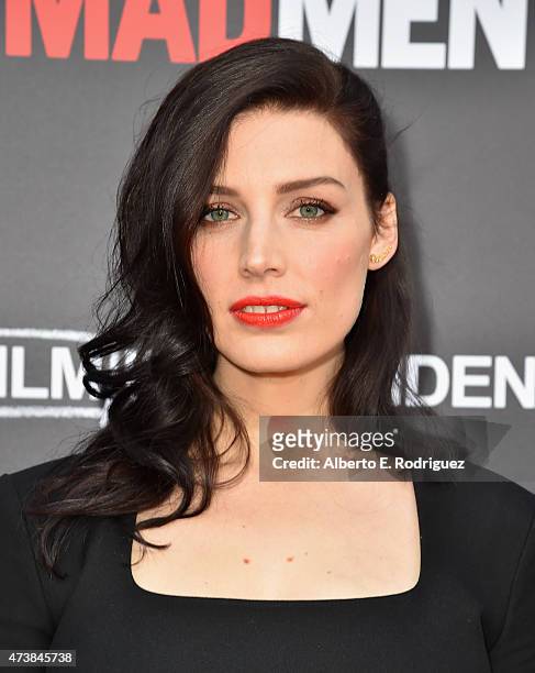 Actress Jessica Pare attends AMC, Film Independent and Lionsgate Present "Mad Men" Live Read at The Theatre at Ace Hotel Downtown LA on May 17, 2015...
