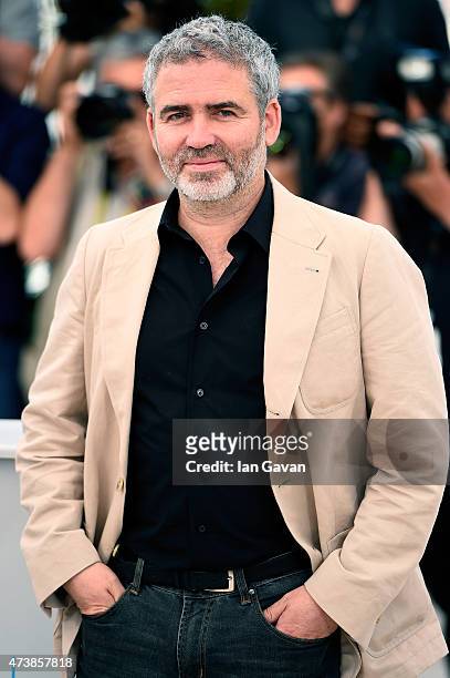 Diirector Stephane Brize attends the "La Loi Du Marche" Photocall during the 68th annual Cannes Film Festival on May 18, 2015 in Cannes, France.