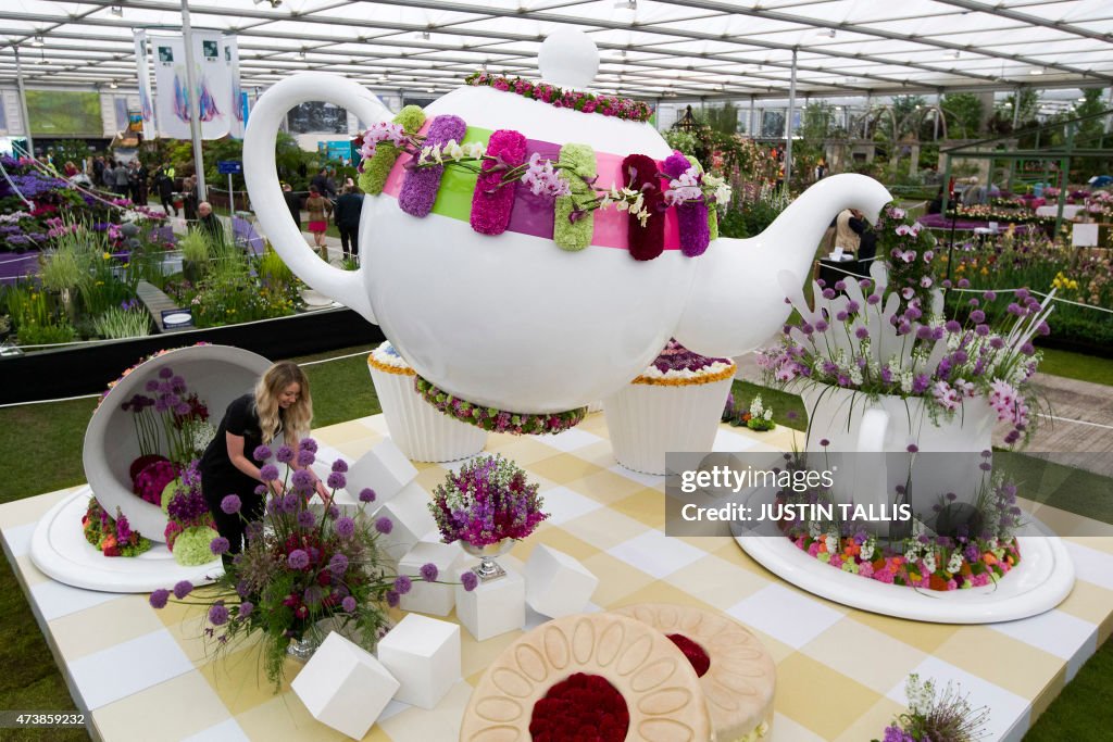 BRITAIN-ENTERTAINMENT-CHELSEA FLOWER SHOW