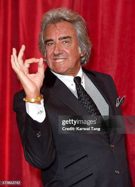 David Dickinson attends the British Soap Awards at Manchester Palace Theatre on May 16, 2015 in Manchester, England.