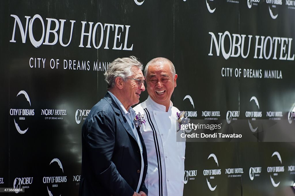Robert De Niro Launches DeNiro's Nobu Hotel In Manila