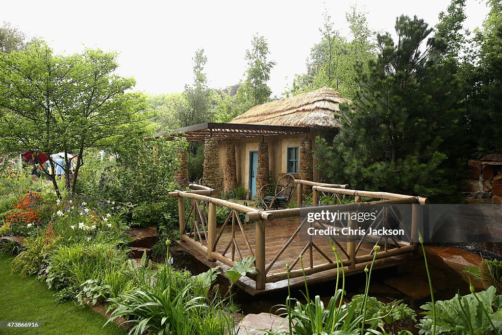 Sentebale 'Hope In Vunerability' Garden At The Chelsea Flower Show