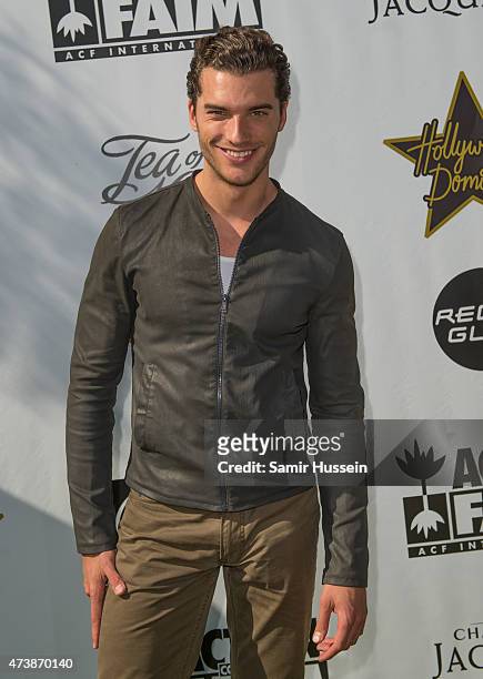Aurelien Muller attends the Hollywood Domino Cannes Benefiting Action Against Hunger Nepal Earthquake Emergency Response on May 17, 2015 in Cannes,...
