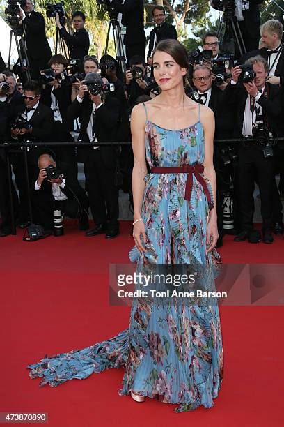 Charlotte Casiraghi attends the "Carol" premiere during the 68th annual Cannes Film Festival on May 17, 2015 in Cannes, France.