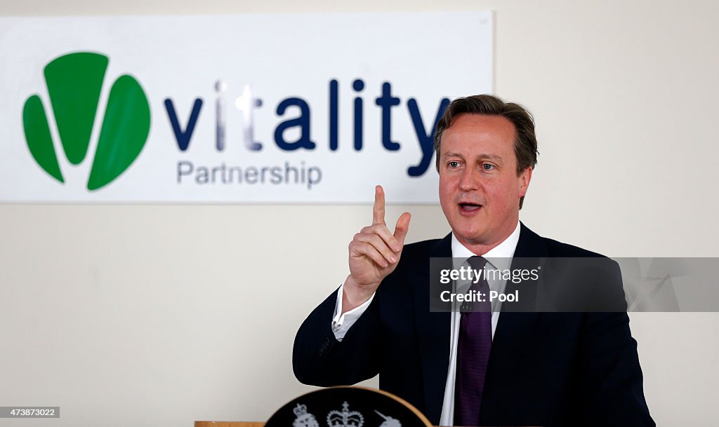 Prime Minister Gives Keynote Speech On The NHS