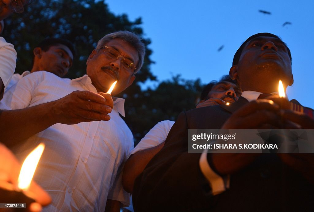 SRI LANKA-UNREST-POLITICS-ANNIVERSARY