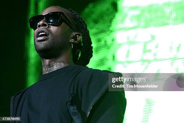 Ty Dolla Sign performs during Power 106's Powerhouse 2015 at Honda Center on May 16, 2015 in Anaheim, California.