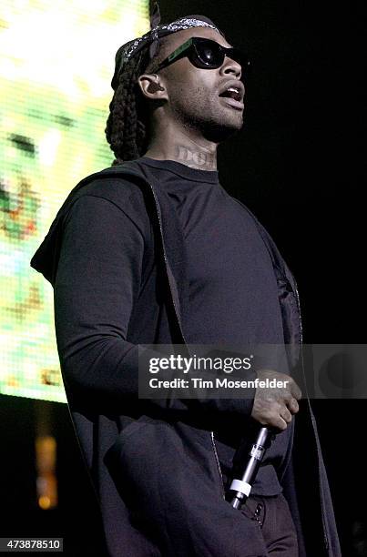 Ty Dolla Sign performs during Power 106's Powerhouse 2015 at Honda Center on May 16, 2015 in Anaheim, California.