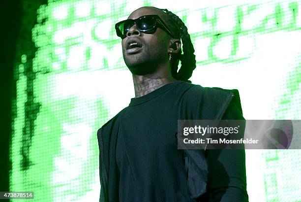 Ty Dolla Sign performs during Power 106's Powerhouse 2015 at Honda Center on May 16, 2015 in Anaheim, California.