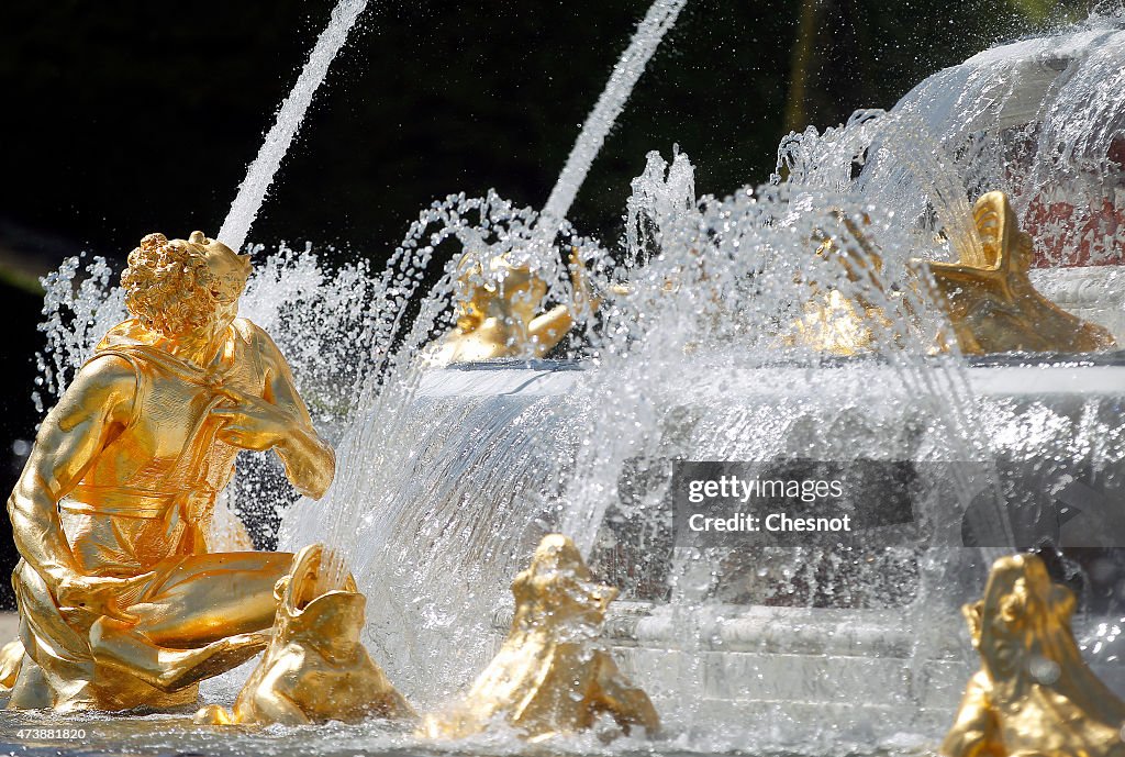 'The Latona Fountain' : Press Preview At Chateau de Versailles