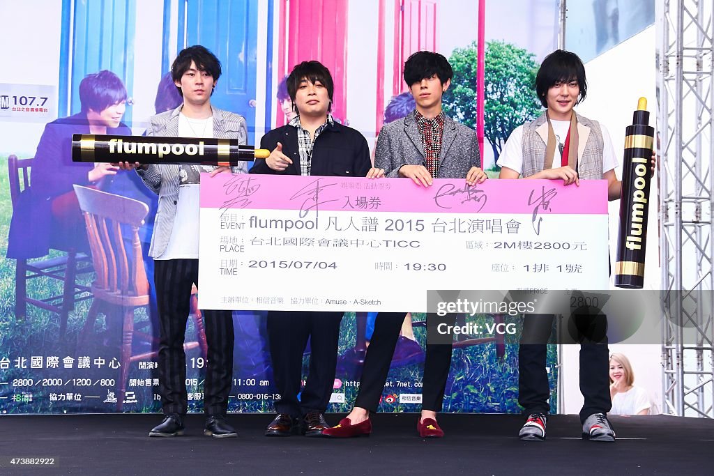 Flumpool Press Conference In Taipei