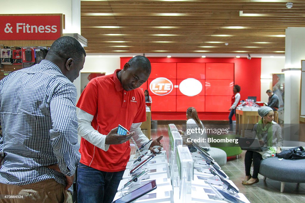 Vodacom Group Ltd. Headquarters And Stores Ahead Of Results