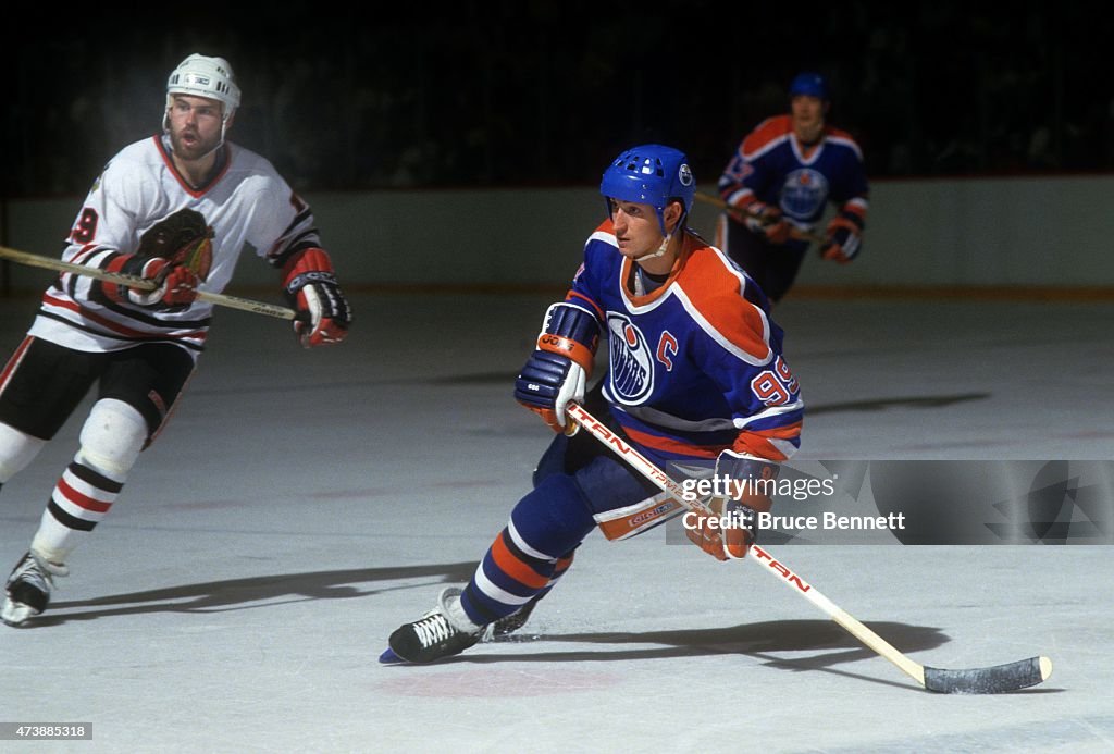 1985 Western Conference Finals:  Edmonton Oilers v Chicago Blackhawks