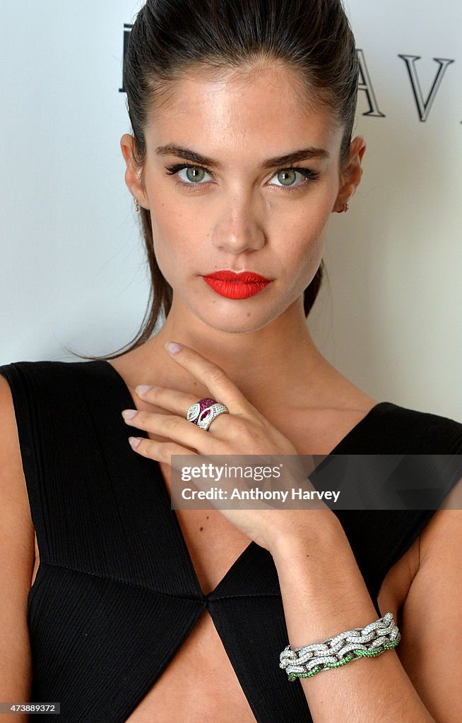 Sara Sampaio Visits The Avakian Suite During The 68th Annual Cannes Film Festival