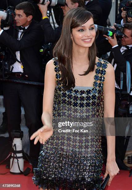 Luma Grothe attends the 'Carol' Premiere during the 68th annual Cannes Film Festival on May 17, 2015 in Cannes, France.
