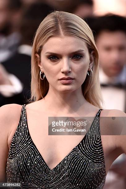Lily Donaldson attends the Premiere of "Inside Out" during the 68th annual Cannes Film Festival on May 18, 2015 in Cannes, France.