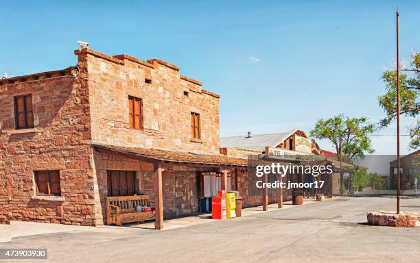 cameron arizona trading post with people - trading post stock pictures, royalty-free photos & images