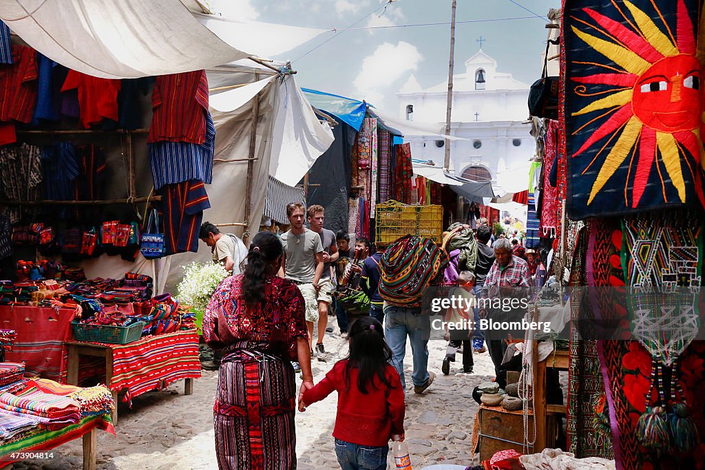 Shoppers Inside The ChiChi Market As Consumer Prices Rose in April