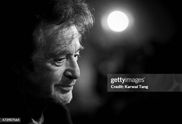 Al Pacino attends the UK Premiere of "Danny Collins" at Ham Yard Hotel on May 18, 2015 in London, England.