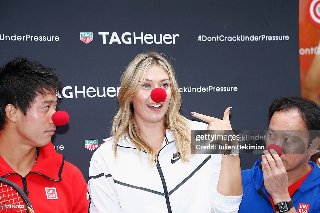 Maria Sharapova At The Tag Heuer Boutique In Paris