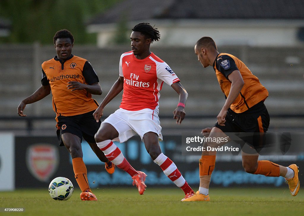 Arsenal v Wolverhampton Wanderers - Barclays Premier U21 League, Division 2