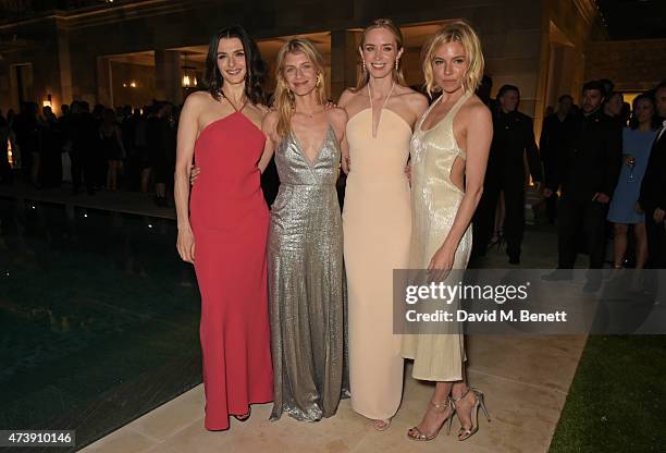 Rachel Weisz, Melanie Laurent, Emily Blunt and Sienna Miller attend as The IFP, Calvin Klein Collection & euphoria Calvin Klein Celebrate Women In...