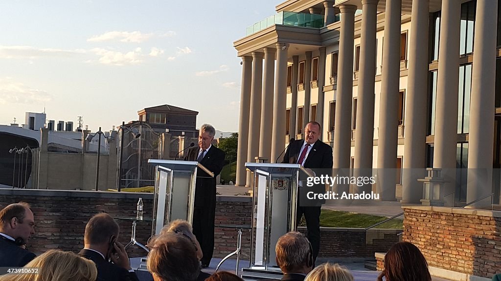 Austrian President Heinz Fischer visits Georgia