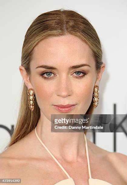 Emily Blunt attends the Calvin Klein Party during the 68th annual Cannes Film Festival on May 18, 2015 in Cannes, France.