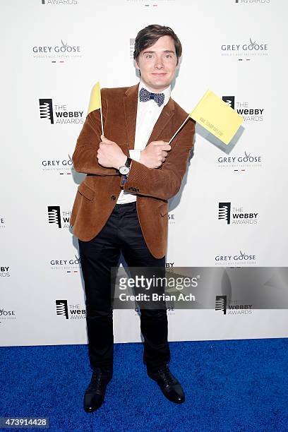 Dmitry Golubnichy attends the 19th Annual Webby Awards on May 18, 2015 in New York City.