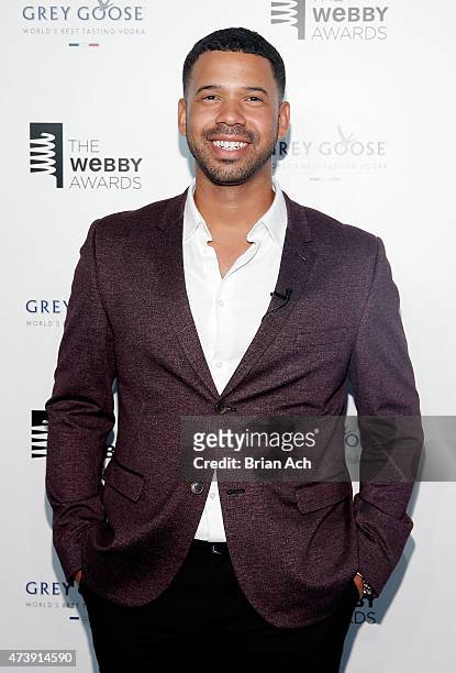 Actor Iman Crosson attends the 19th Annual Webby Awards on May 18, 2015 in New York City.