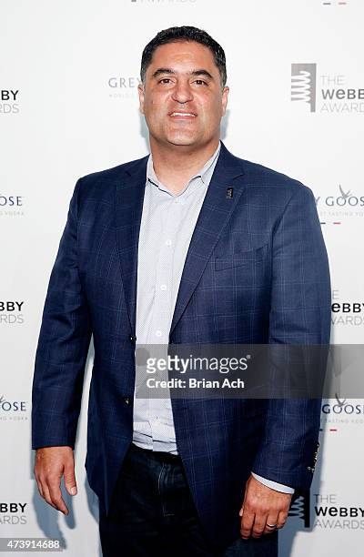 Columnist Cenk Uygur attends the 19th Annual Webby Awards on May 18, 2015 in New York City.