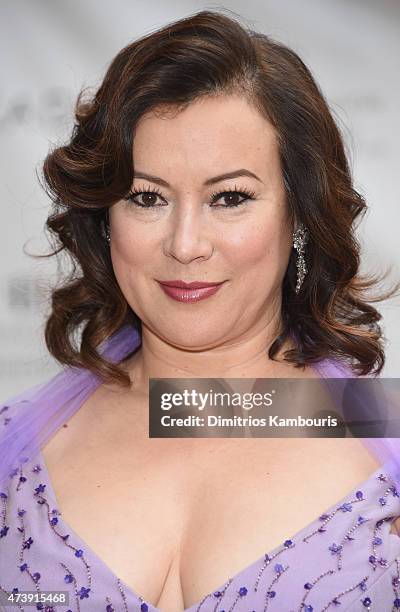 Actress Jennifer Tilly attends the American Ballet Theatre's 75th Anniversary Diamond Jubilee Spring Gala at The Metropolitan Opera House on May 18,...