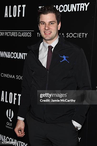 Tim Morehouse attends The Cinema Society with Town & Country hosting a special screening of Sony Pictures Classics' "Aloft" at Tribeca Grand...