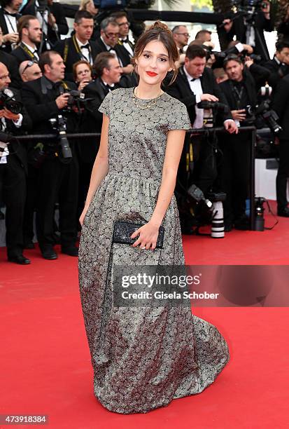 Lola Bessis attends the Premiere of "Irrational Man" during the 68th annual Cannes Film Festival on May 15, 2015 in Cannes, France.